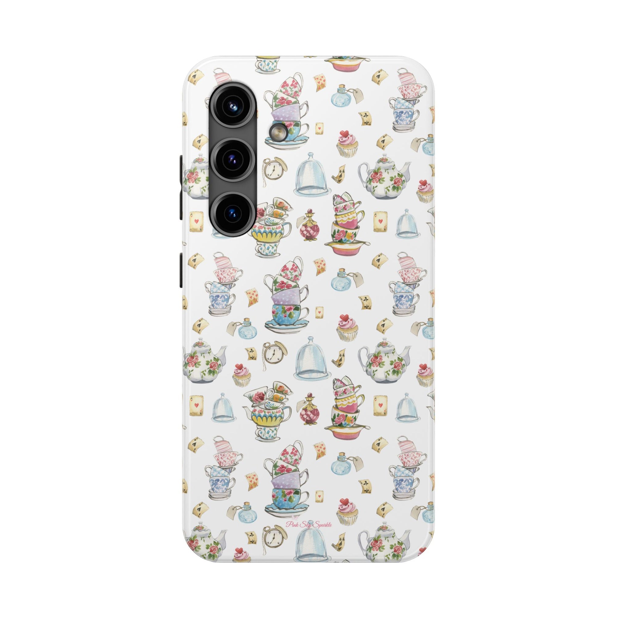 Mad Tea Time Tough Samsung Galaxy Phone Case
