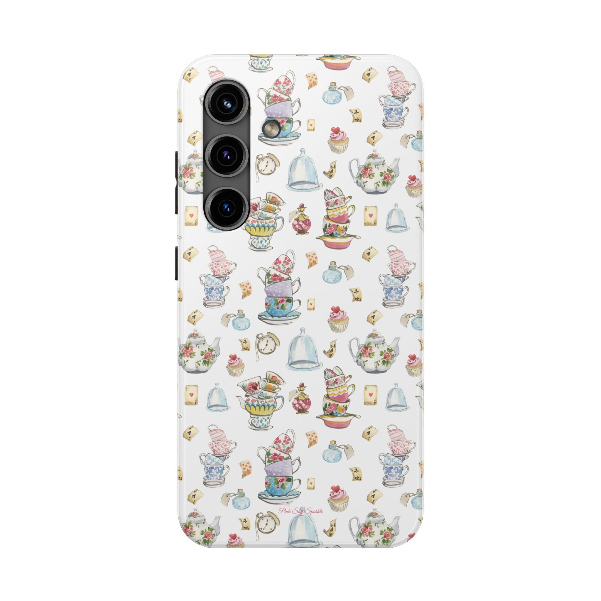 Mad Tea Time Tough Samsung Galaxy Phone Case
