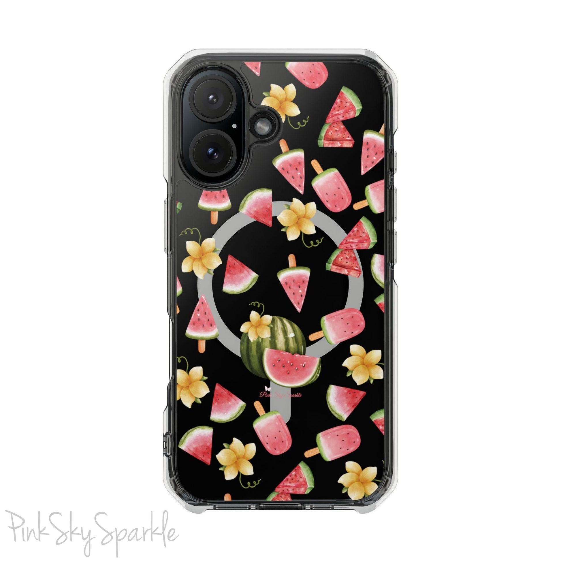 Melon Magic Magnetic Clear Impact iPhone Case