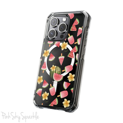 Melon Magic Magnetic Clear Impact iPhone Case