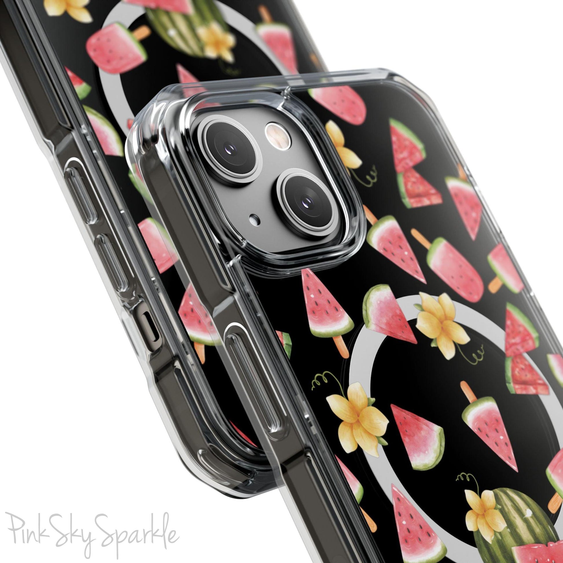 Melon Magic Magnetic Clear Impact iPhone Case