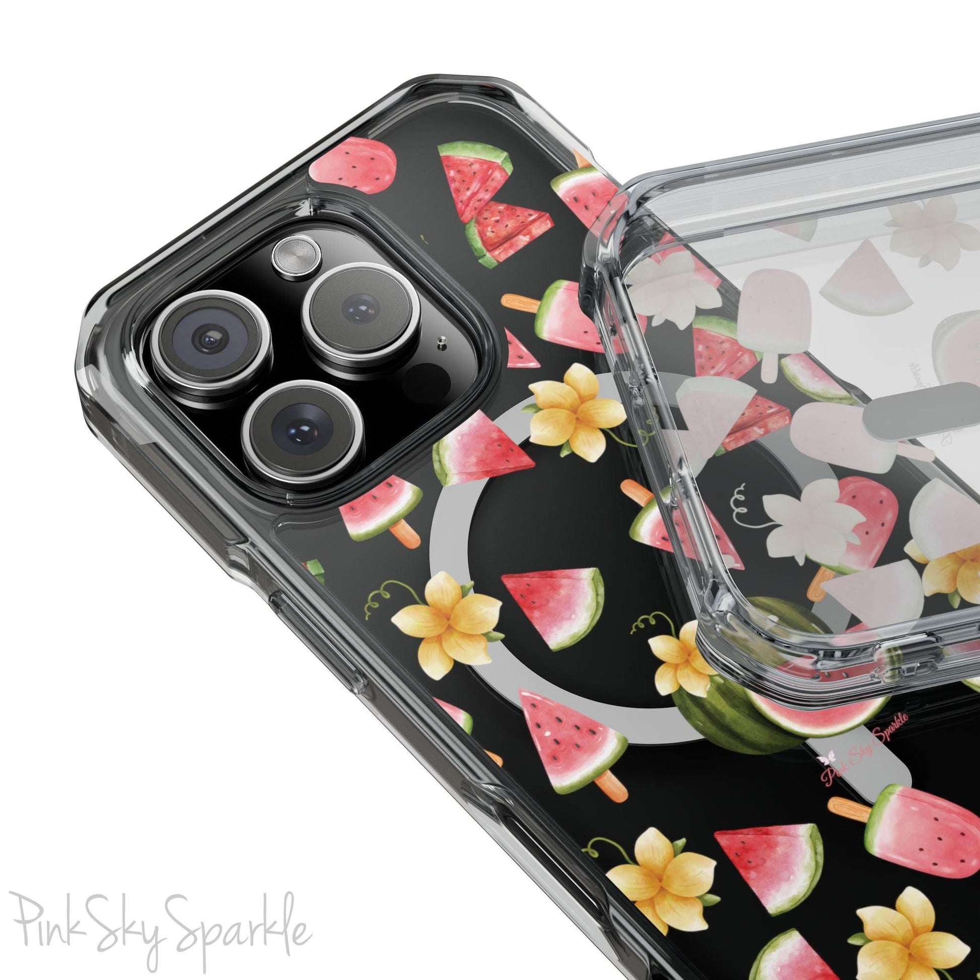 Melon Magic Magnetic Clear Impact iPhone Case