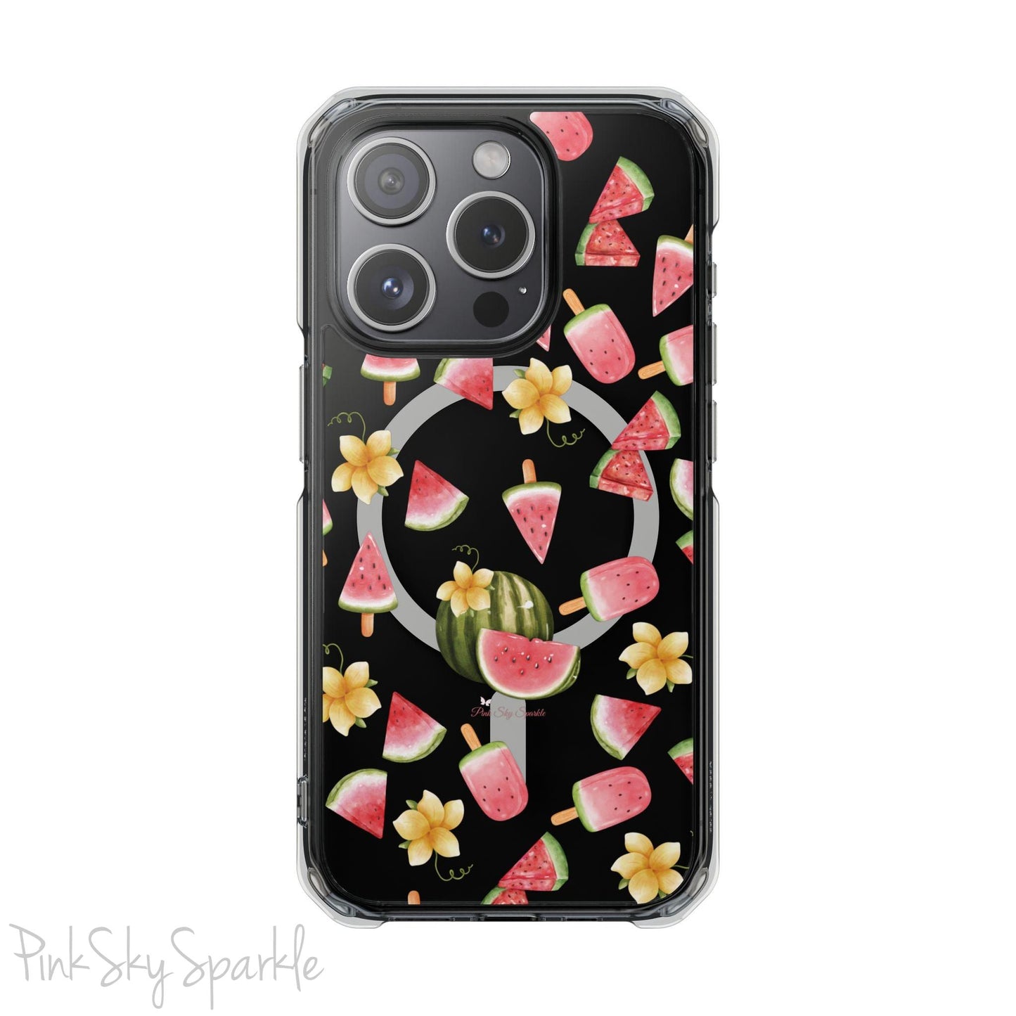 Melon Magic Magnetic Clear Impact iPhone Case