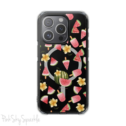 Melon Magic Magnetic Clear Impact iPhone Case