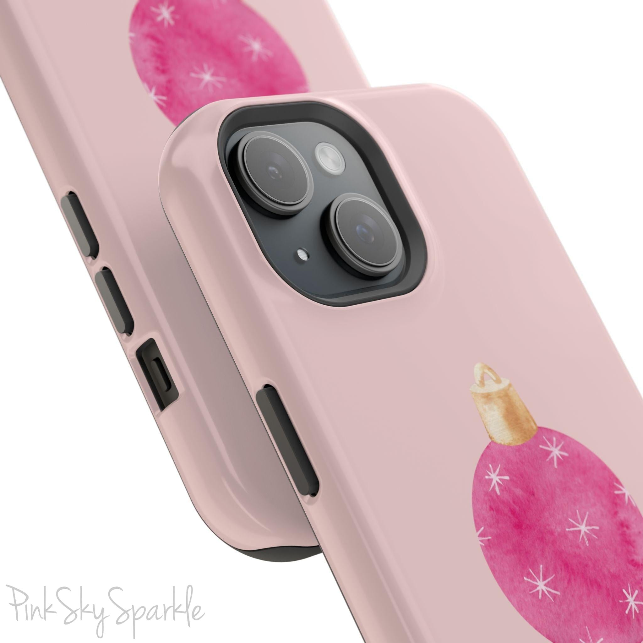 Merry & Bright Christmas Magnetic iPhone Case