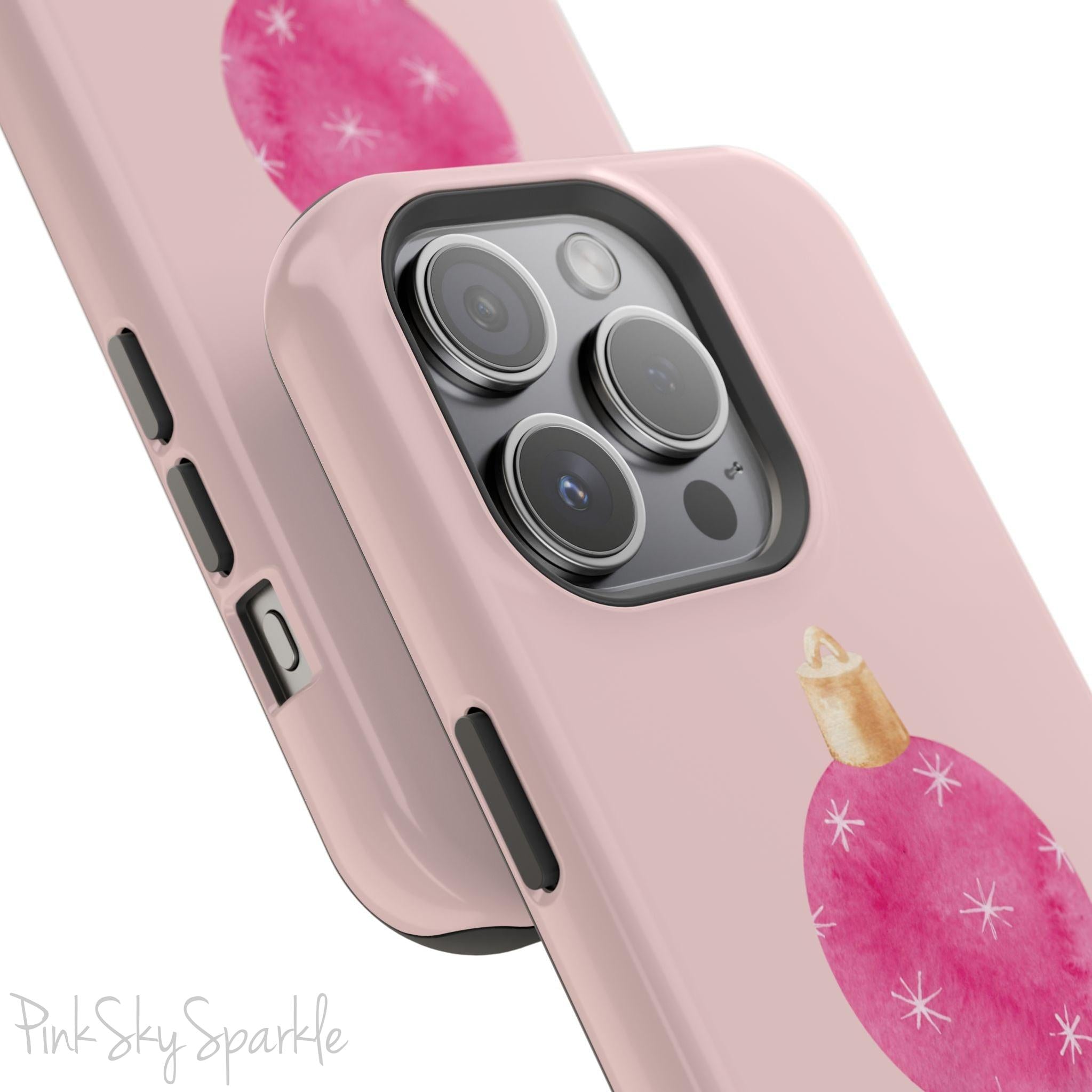 Merry & Bright Christmas Magnetic iPhone Case