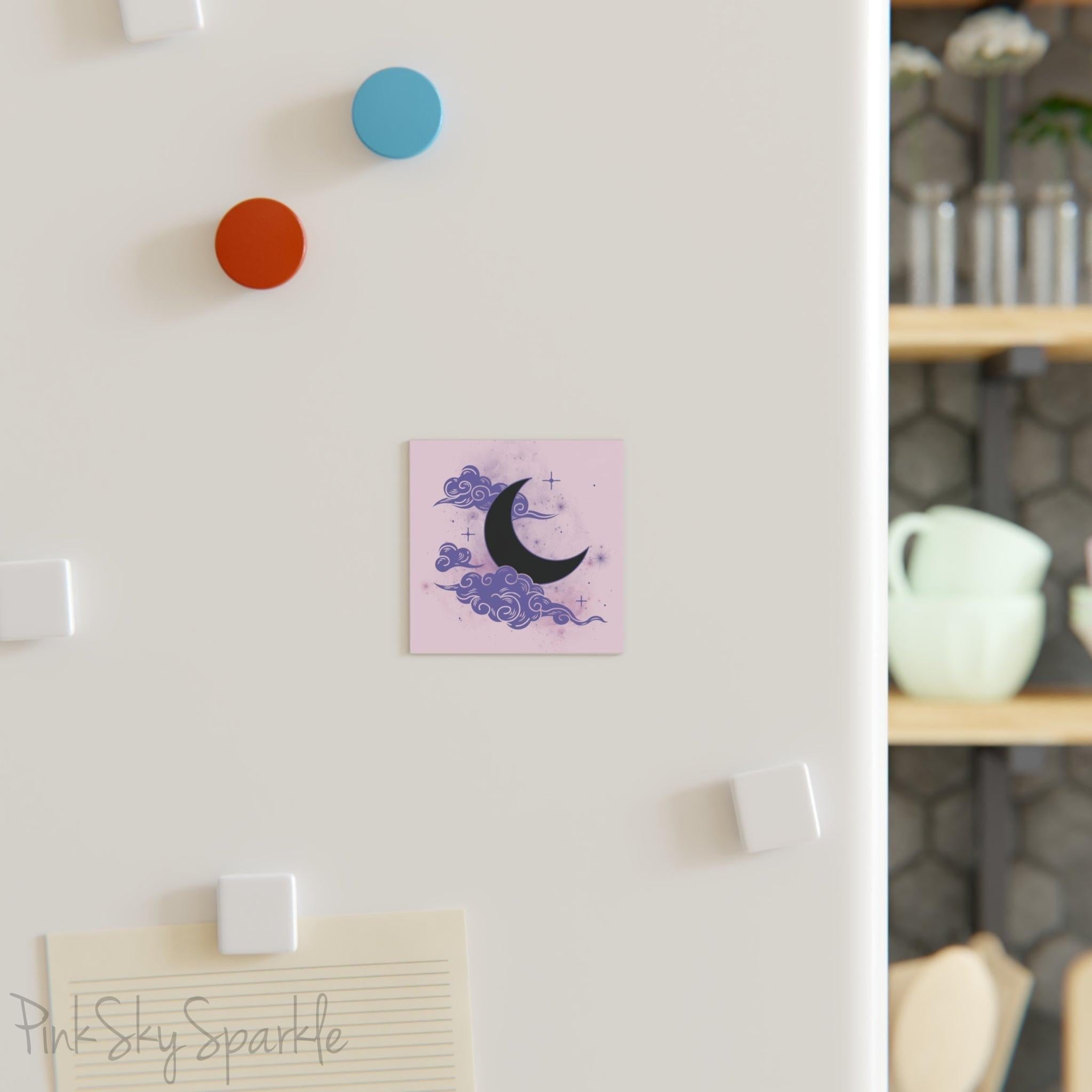 Mystic Moon Square Magnet