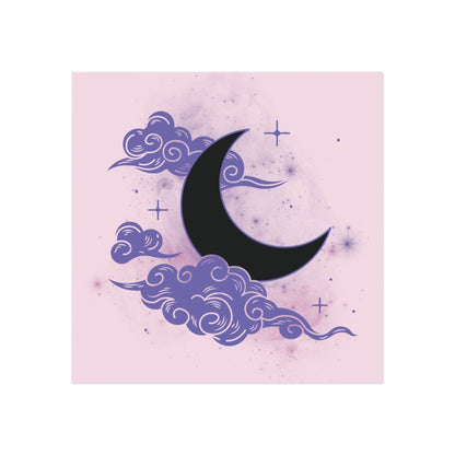 Mystic Moon Square Magnet