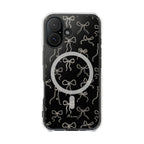 Neutral Bows Magnetic Clear Impact iPhone Case