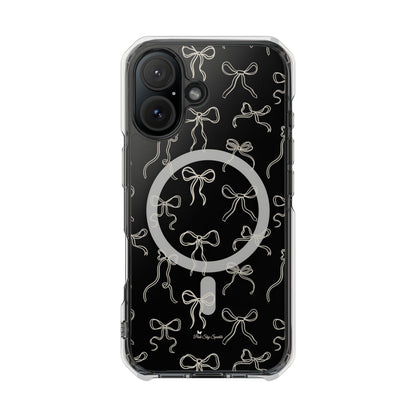 Neutral Bows Magnetic Clear Impact iPhone Case