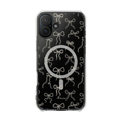 Neutral Bows Magnetic Clear Impact iPhone Case
