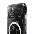 Neutral Bows Magnetic Clear Impact iPhone Case
