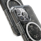 Neutral Bows Magnetic Clear Impact iPhone Case