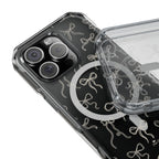 Neutral Bows Magnetic Clear Impact iPhone Case