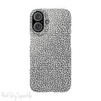 Noir Leopard Slim iPhone Case