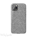 Noir Leopard Slim iPhone Case