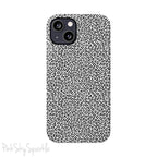 Noir Leopard Slim iPhone Case