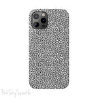 Noir Leopard Slim iPhone Case