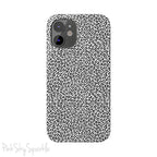 Noir Leopard Slim iPhone Case