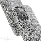 Noir Leopard Slim iPhone Case