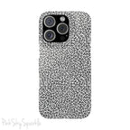 Noir Leopard Slim iPhone Case