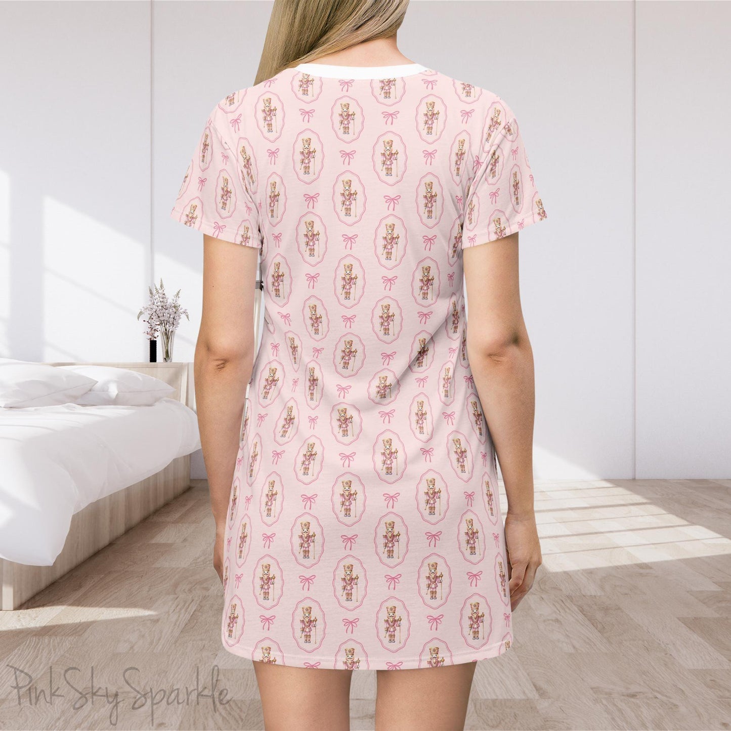 Nutcracker Coquette T-Shirt Pyjama Dress