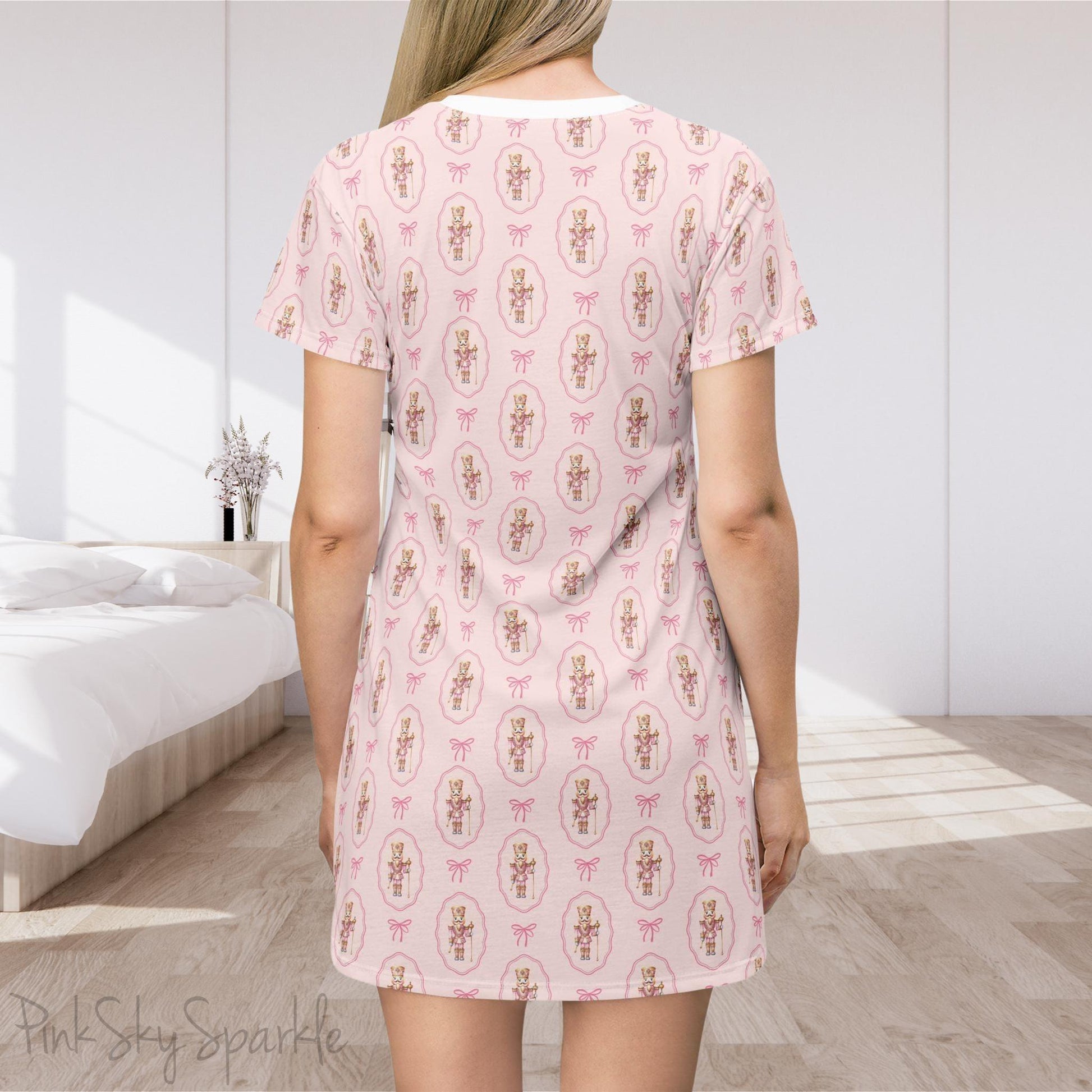 Nutcracker Coquette T-Shirt Pyjama Dress