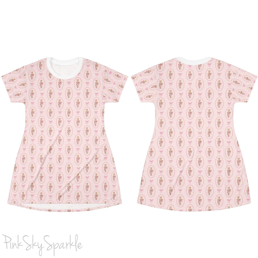 Nutcracker Coquette T-Shirt Pyjama Dress