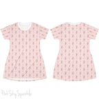 Nutcracker Coquette T-Shirt Pyjama Dress