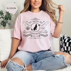 Relax in style in our cute Old Habits Die Screaming Pub T-shirt inspired by Taylor Swift's song "The Black Dog".