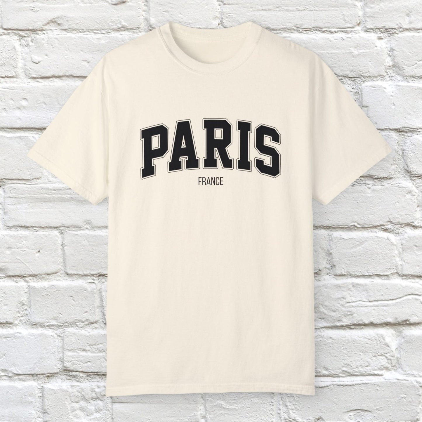 Paris France T-shirt_Ivory