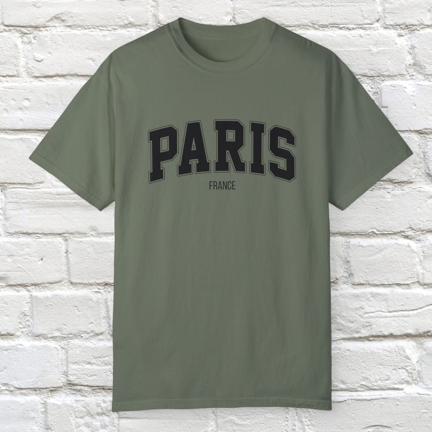 Paris France T-shirt_Moss