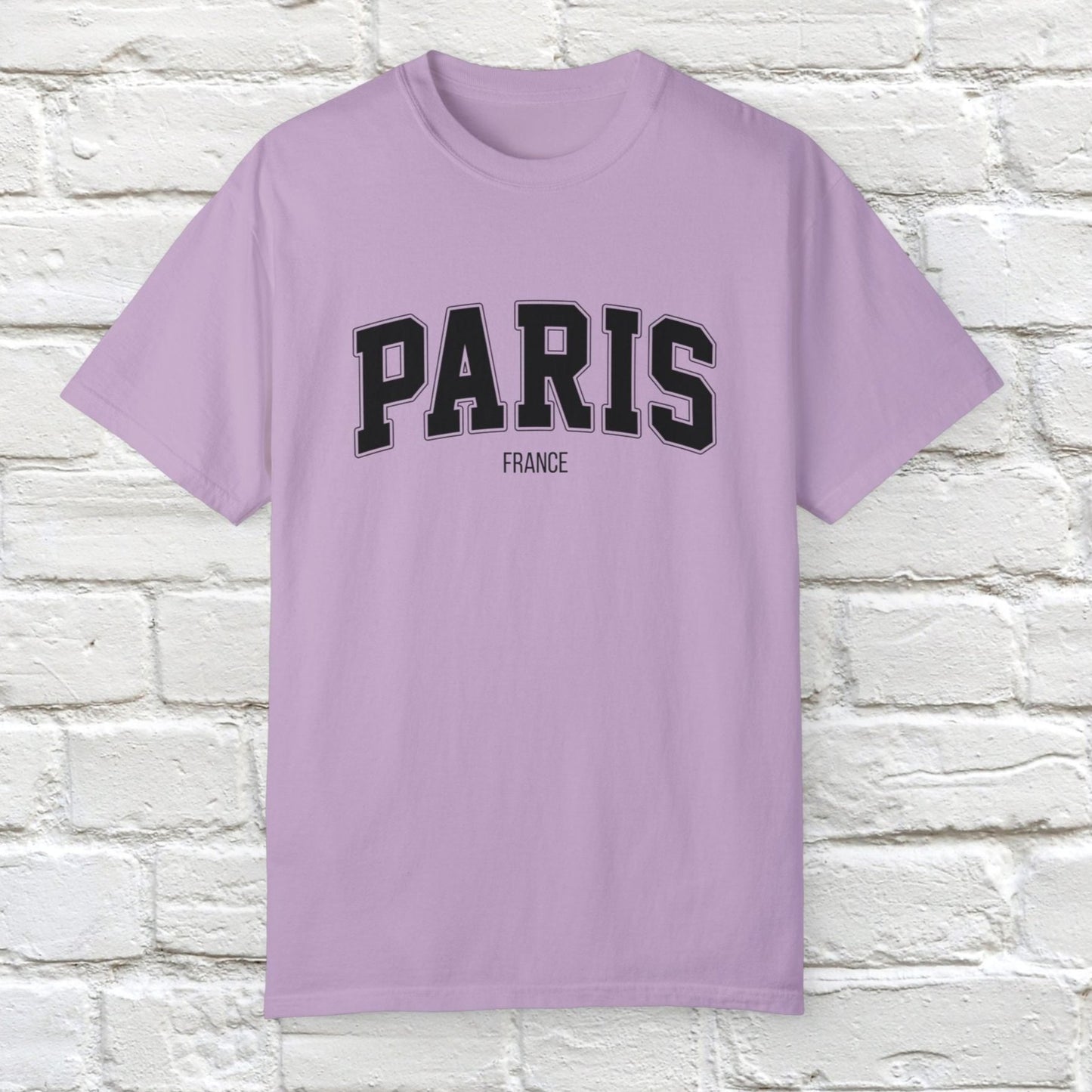 Paris France T-shirt_Orchid