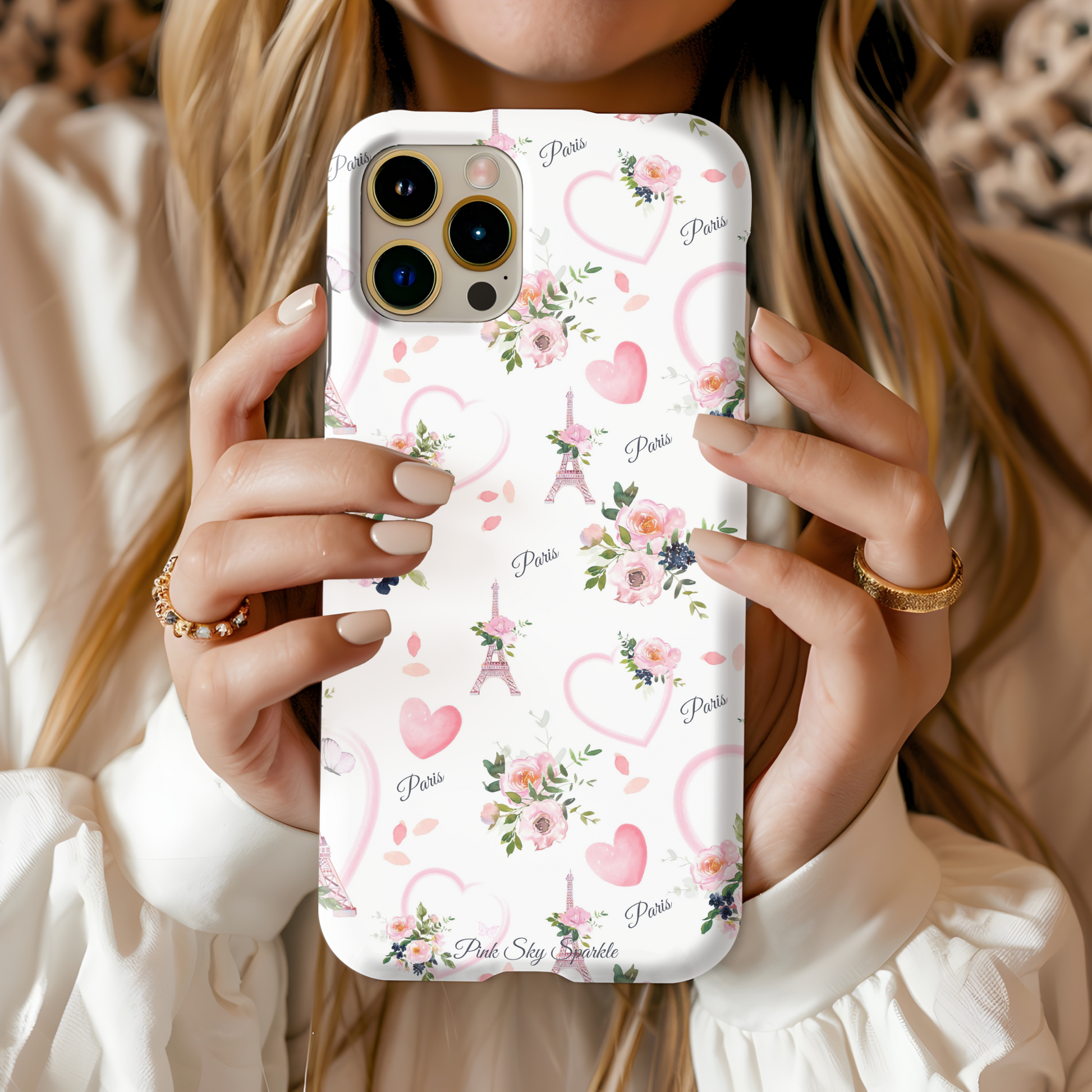 Parisian Bloom Magnetic iPhone Case