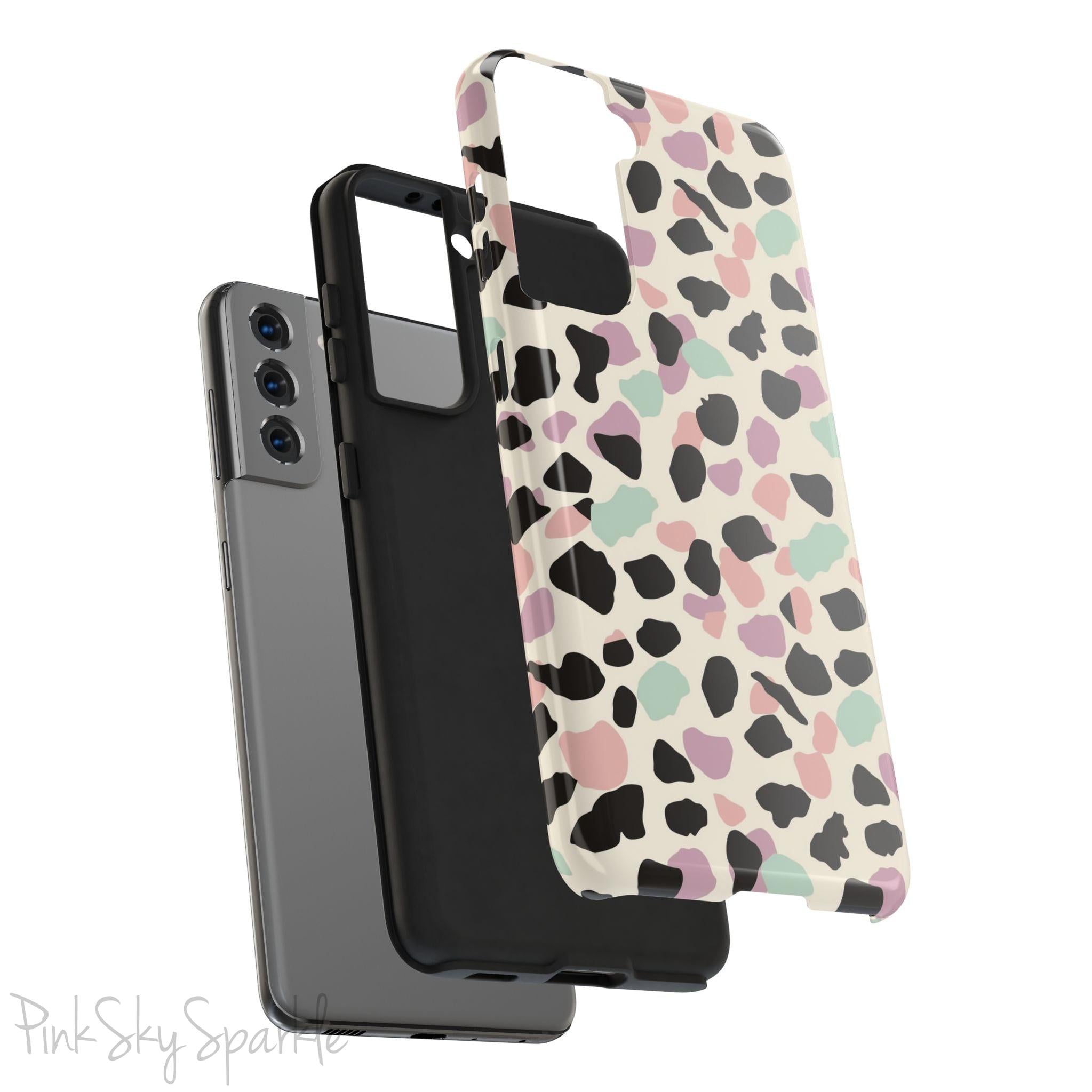 Pastel Cheetah Print Samsung Galaxy Phone Case