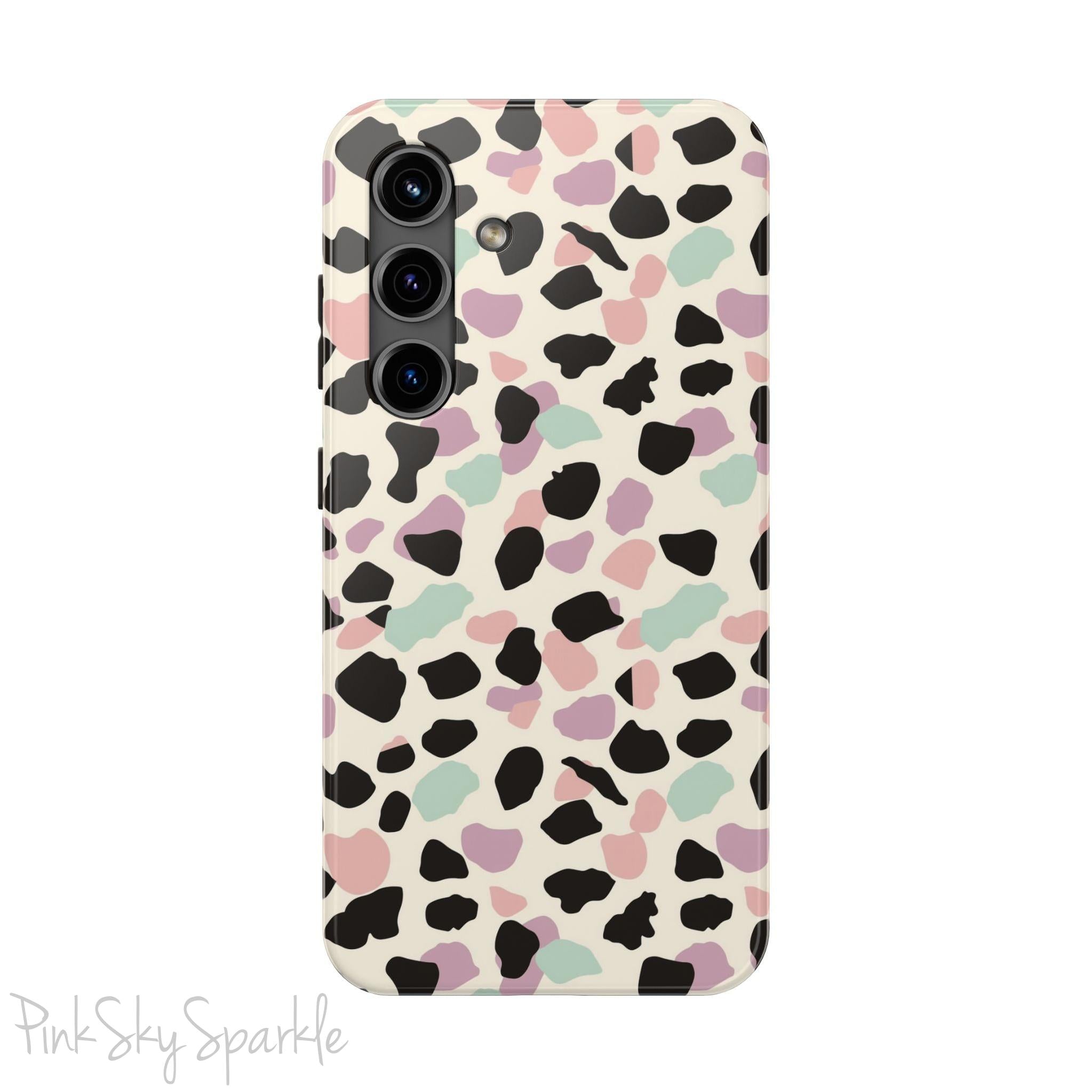 Pastel Cheetah Print Samsung Galaxy Phone Case