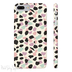 Pastel Cheetah Print Slim iPhone Case