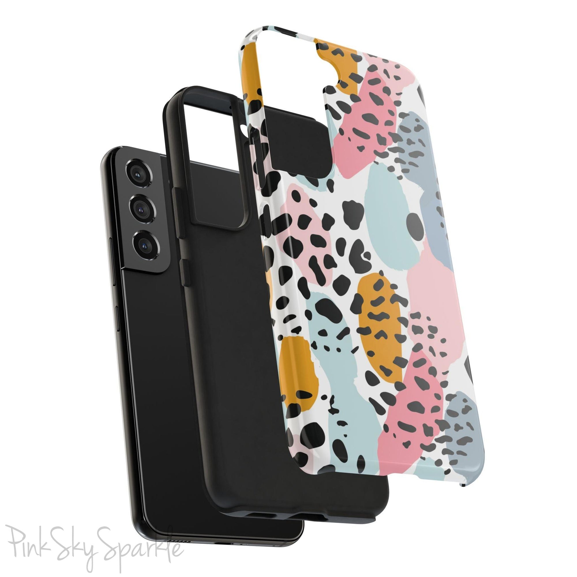 Pastel Leopard Print Samsung Galaxy Phone Case