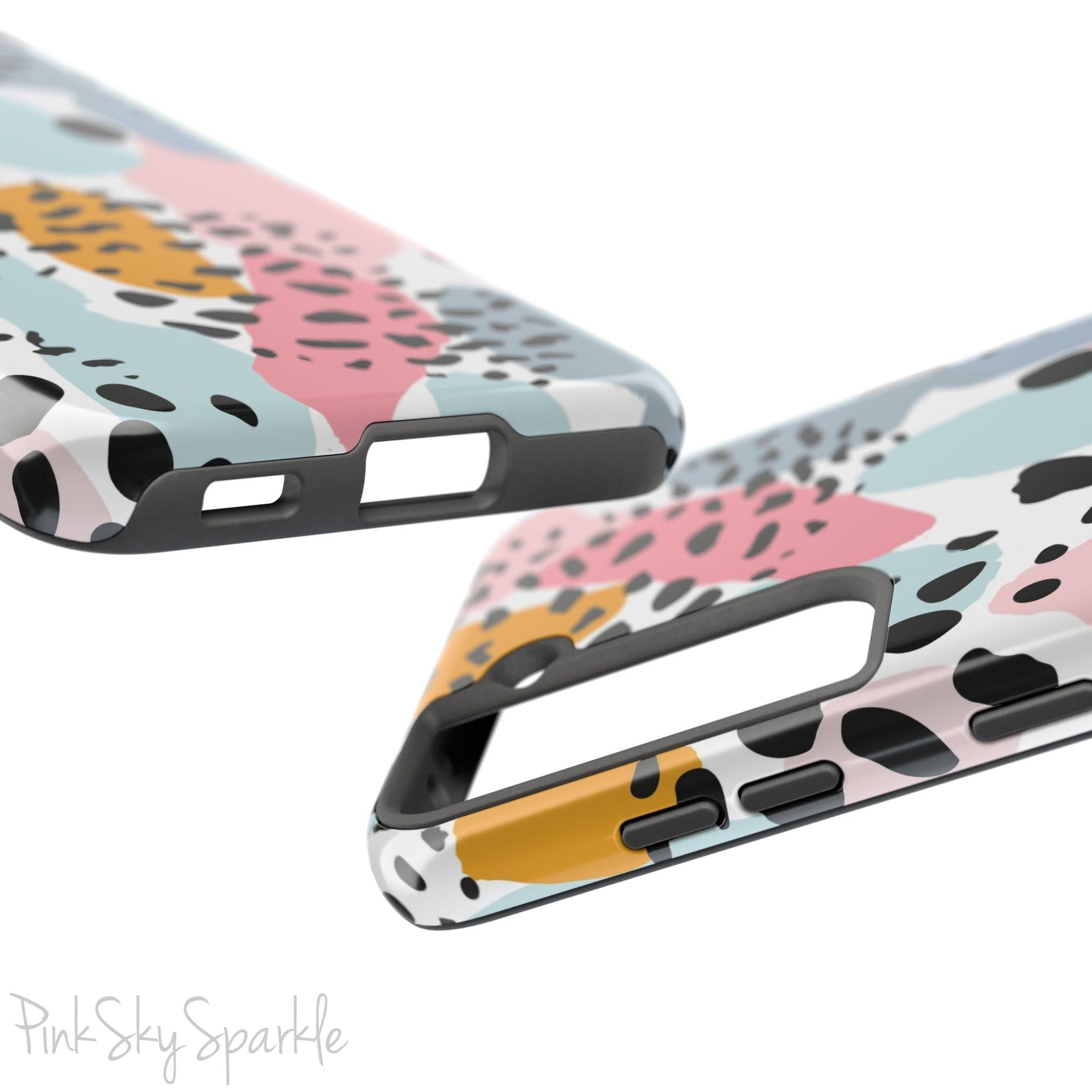 Pastel Leopard Print Samsung Galaxy Phone Case