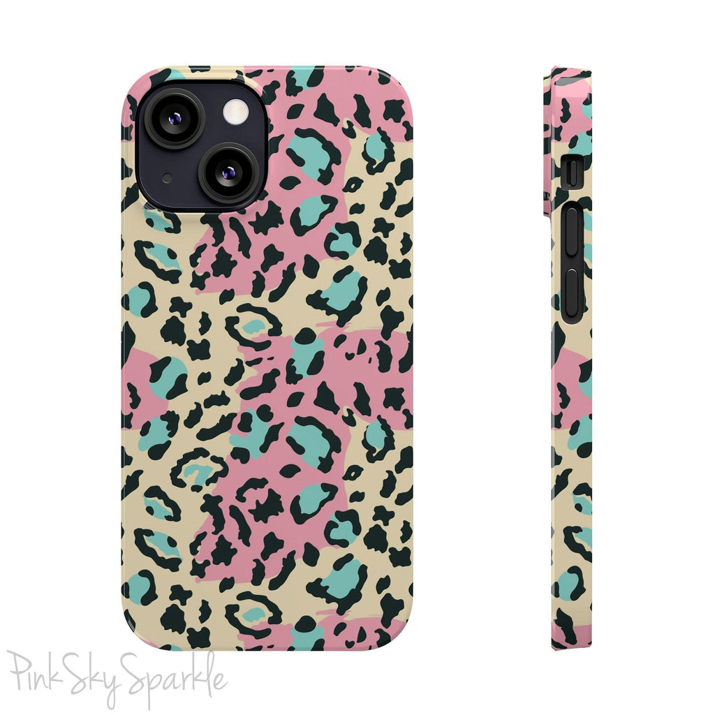 Pastel Prowl Slim iPhone Case
