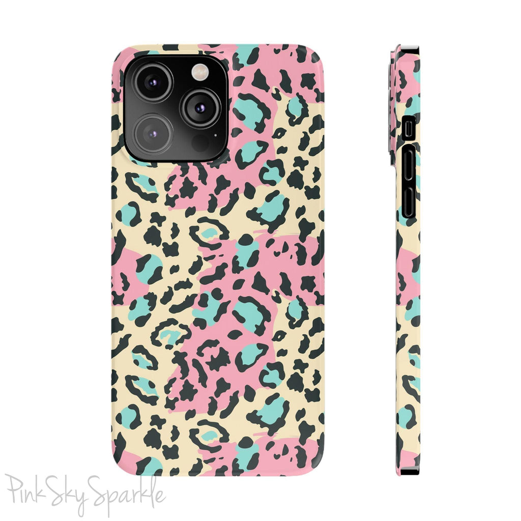 Pastel Prowl Slim iPhone Case
