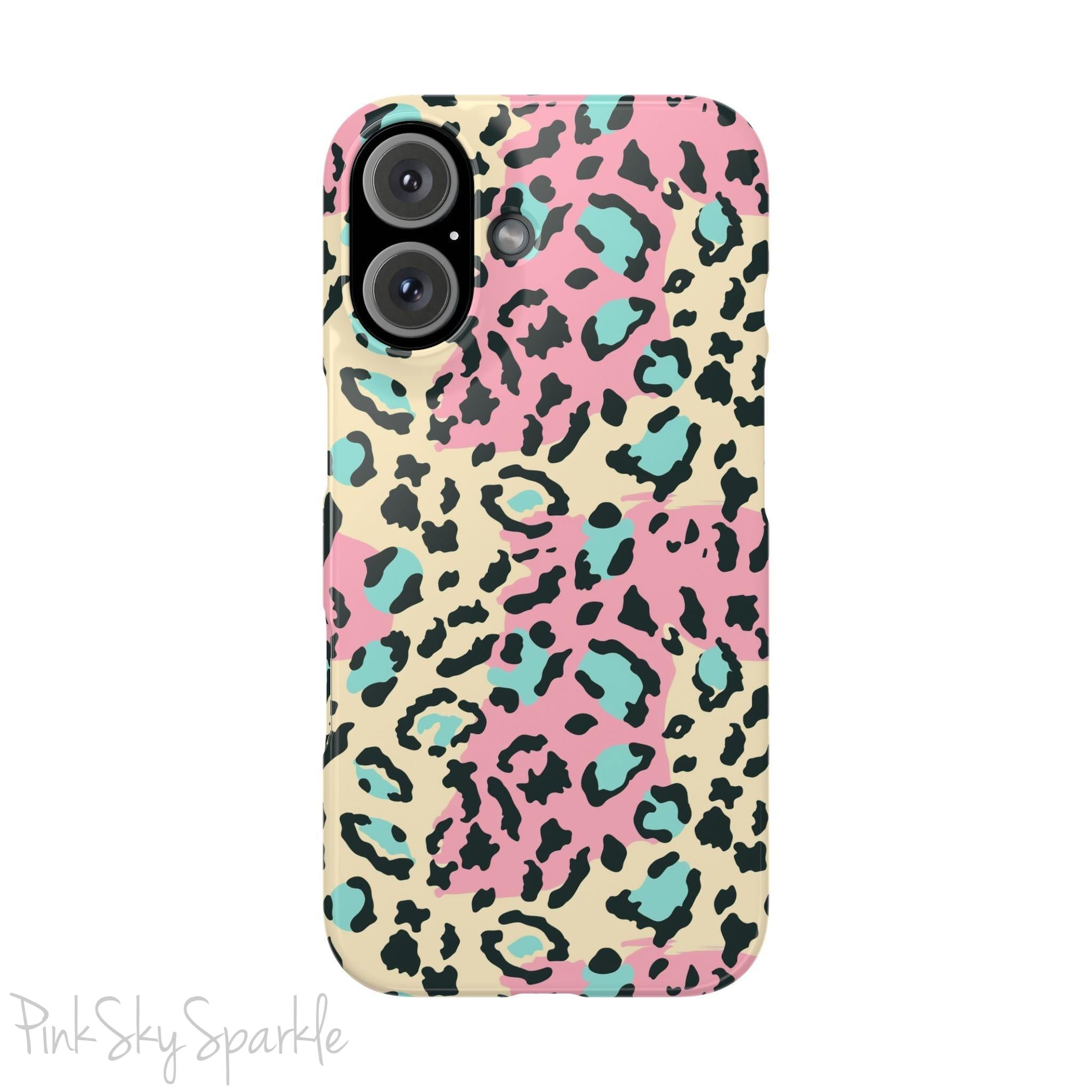 Pastel Prowl Slim iPhone Case