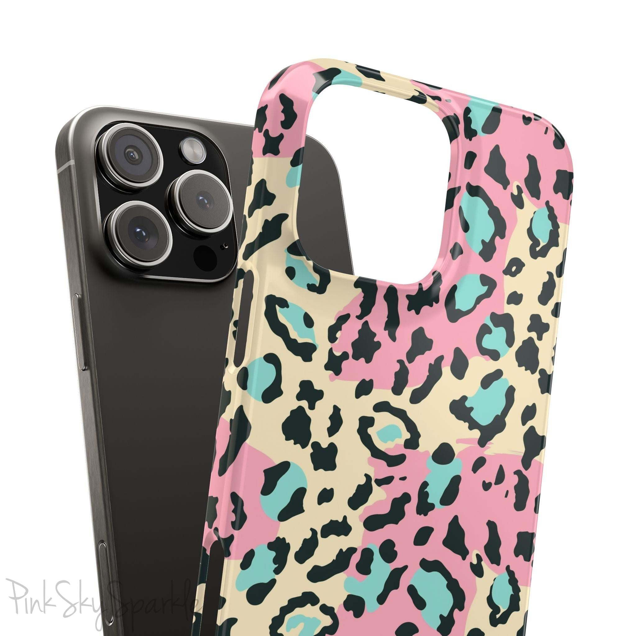 Pastel Prowl Slim iPhone Case