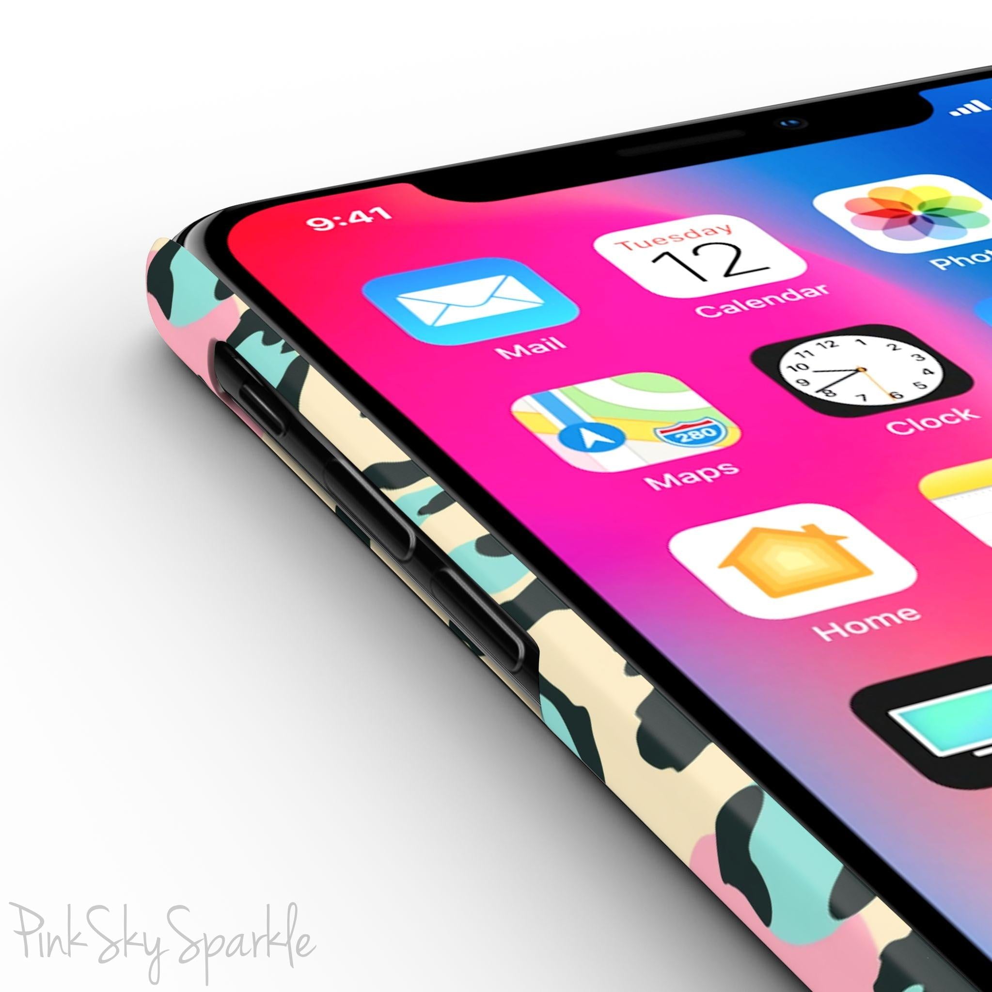 Pastel Prowl Slim iPhone Case