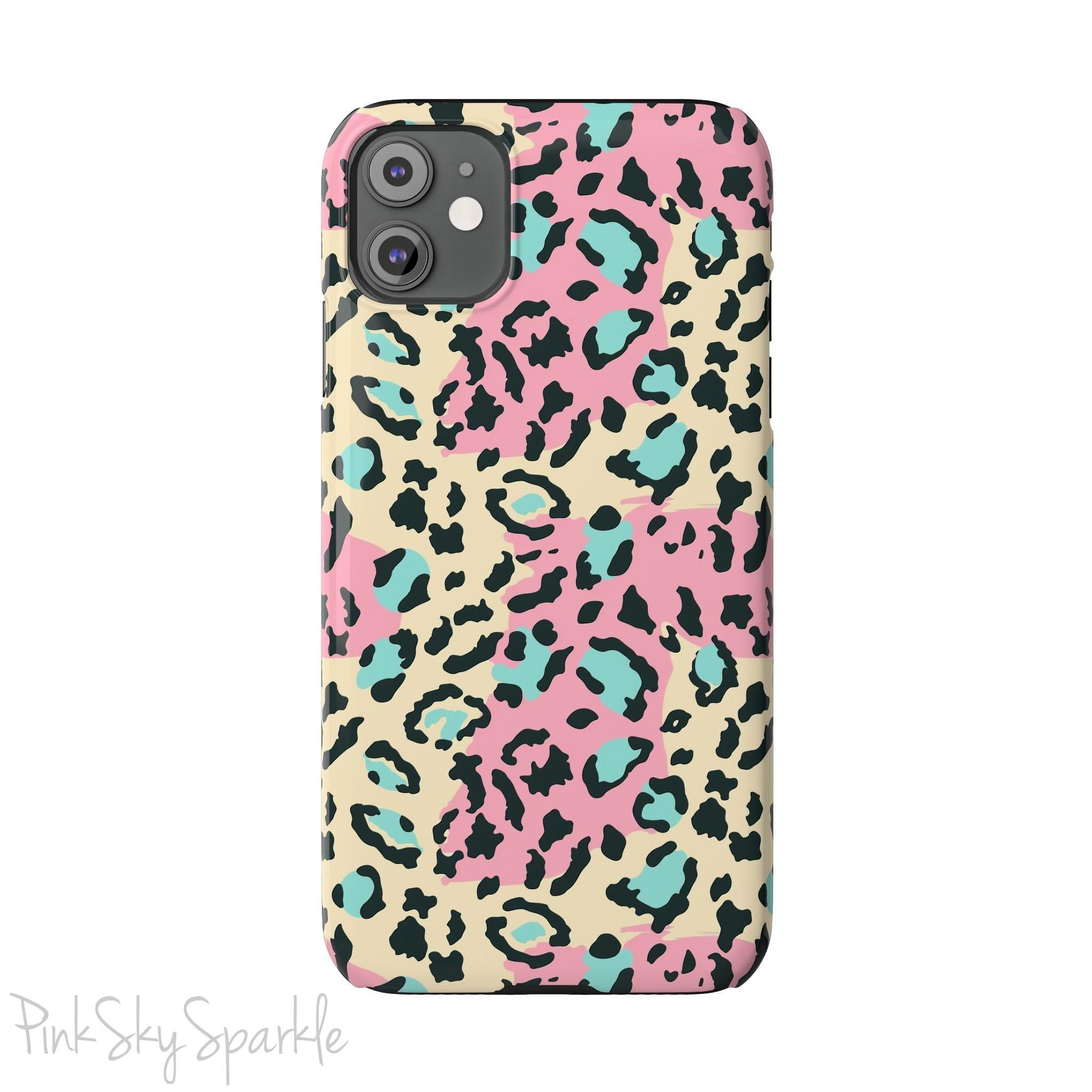 Pastel Prowl Slim iPhone Case
