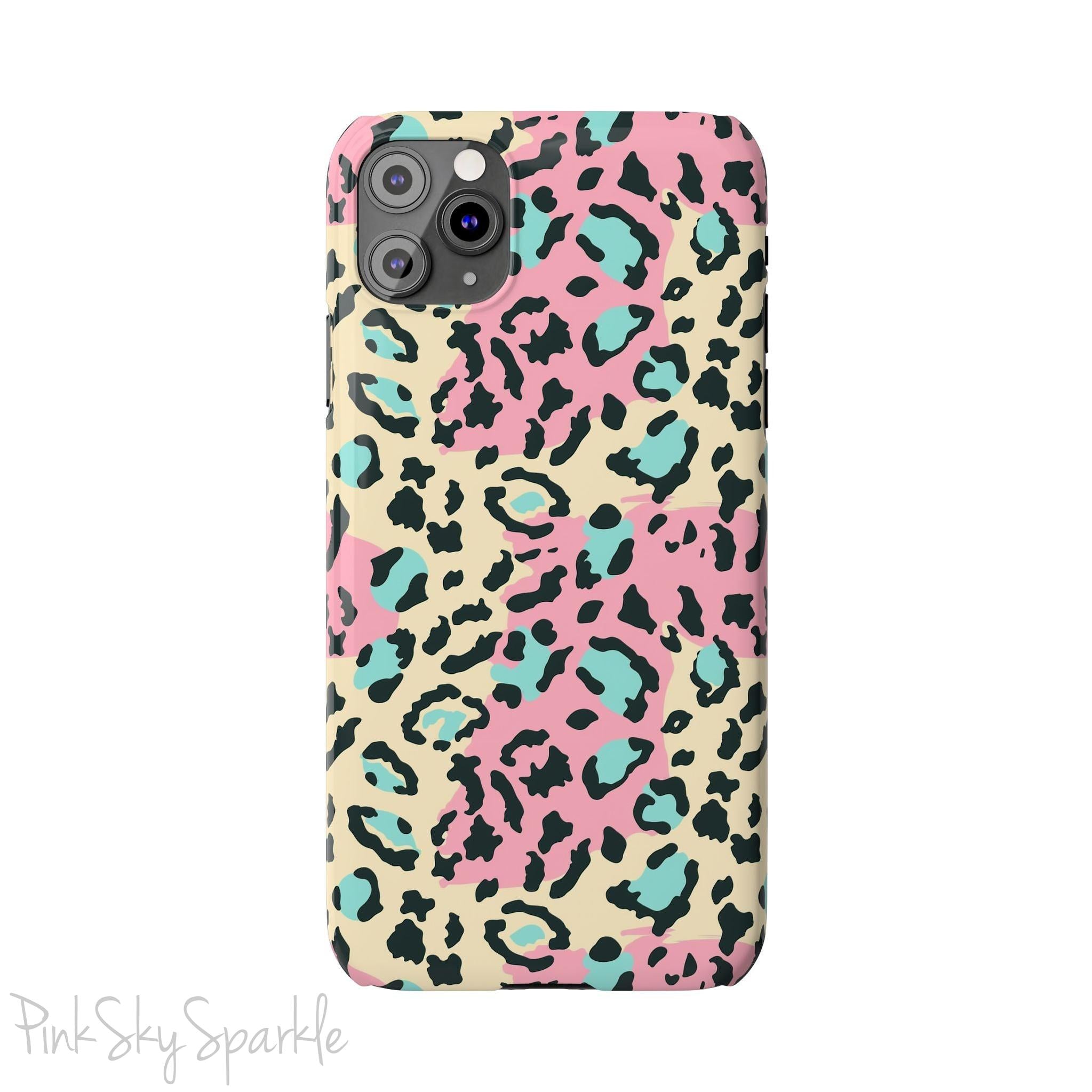 Pastel Prowl Slim iPhone Case