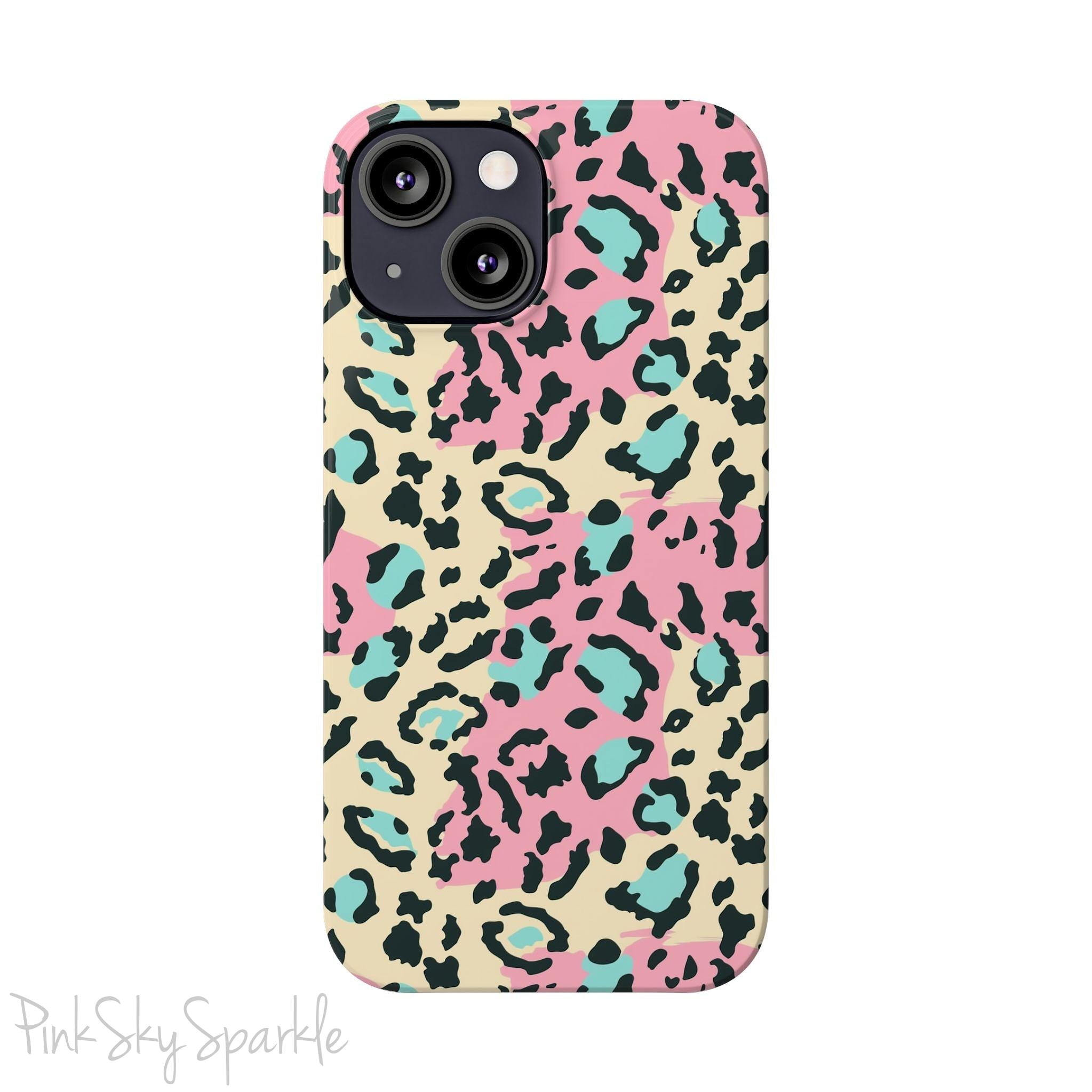 Pastel Prowl Slim iPhone Case