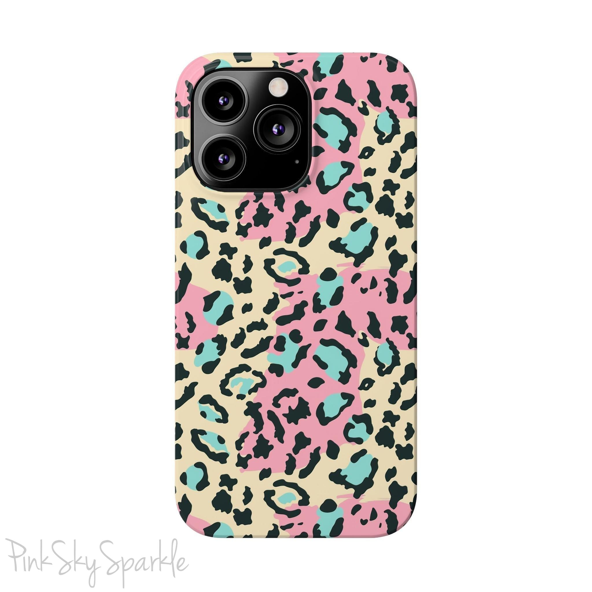 Pastel Prowl Slim iPhone Case