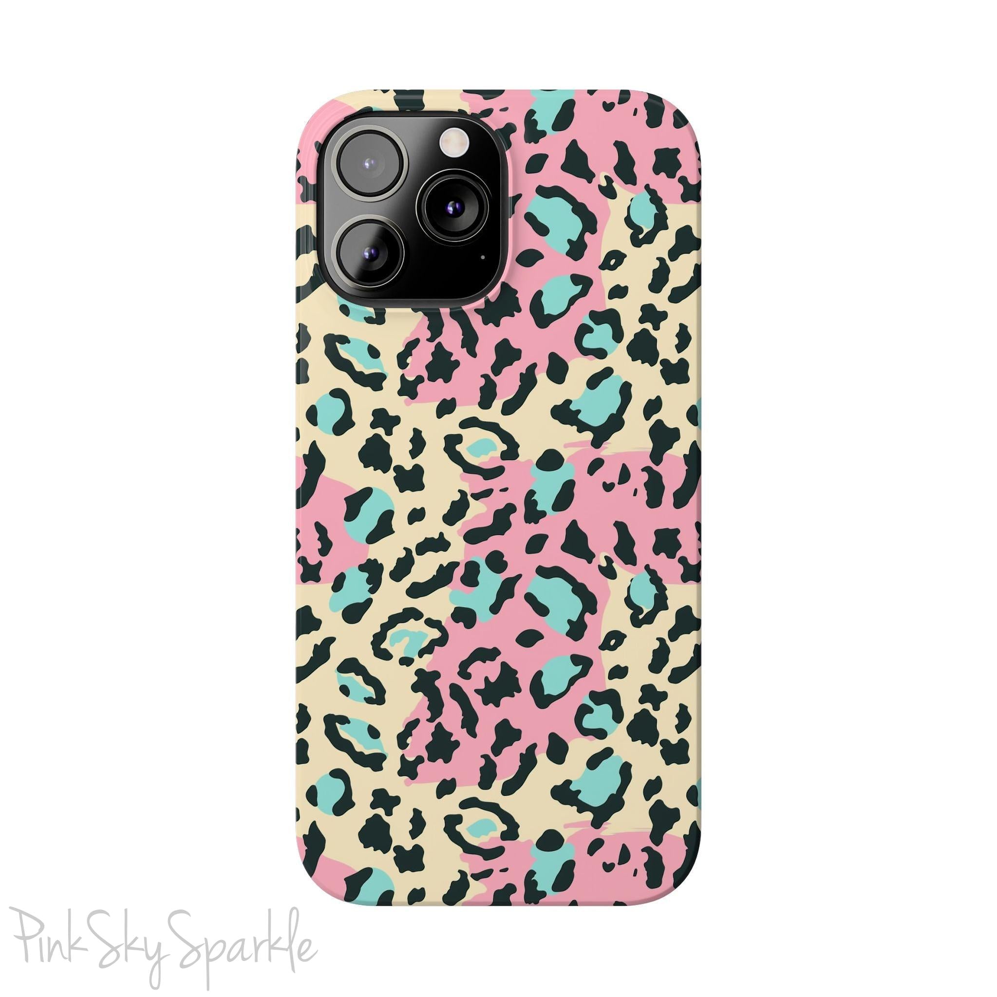 Pastel Prowl Slim iPhone Case