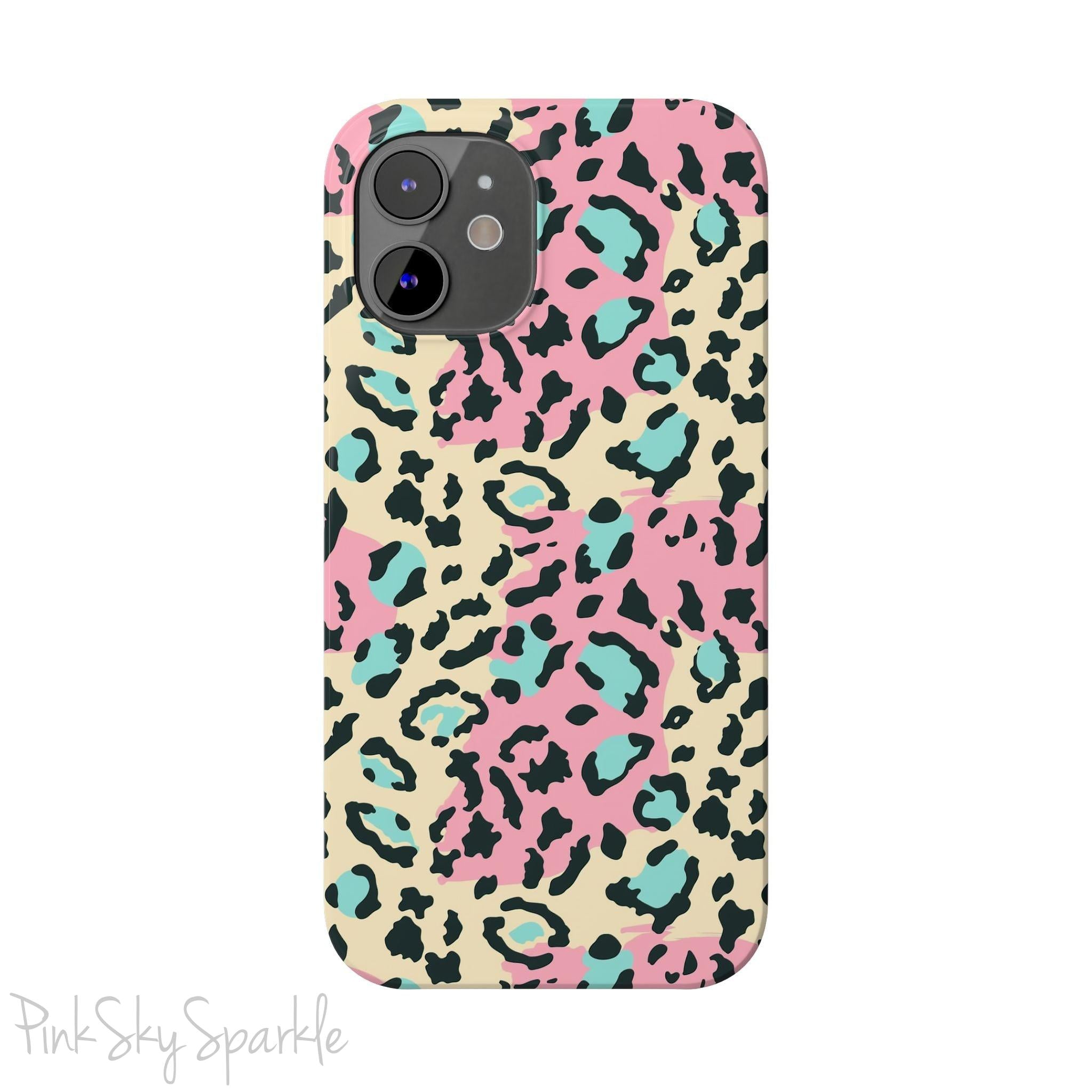 Pastel Prowl Slim iPhone Case